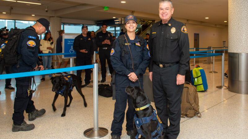 LACoFD’s Canine Teams Activated to Assist in the Aftermath of Catastrophic Flooding Impacting Central Texas