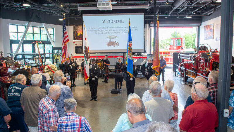 The Los Angeles County Fire Museum hosted the annual Retiree Celebration on Tuesday, July 15, 2025.