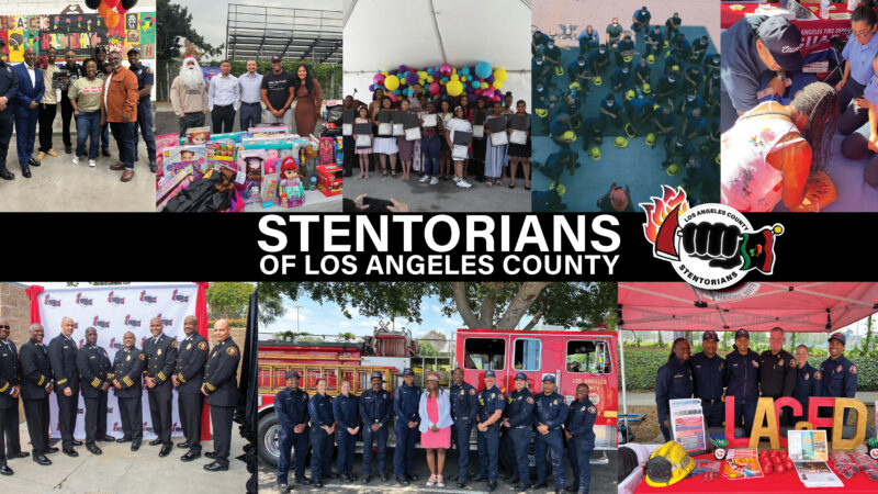 In this week’s edition of Size-Up, the County of Los Angeles Fire Department (LACoFD) is proud to feature the important work and contributions of the Stentorians of Los Angeles County (Stentorians).