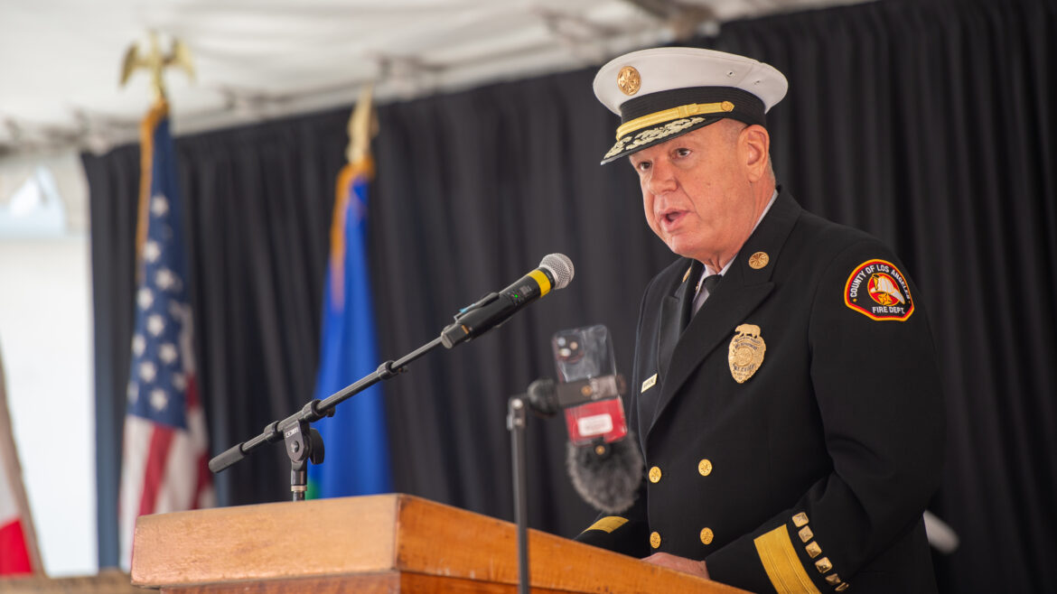 The County of Los Angeles Fire Department (LACoFD) hosted a formal graduation ceremony to commemorate the graduates of Recruit Academy 177 at the Cecil R. Gehr Memorial Combat Training Center on Friday, August 1, 2025.
