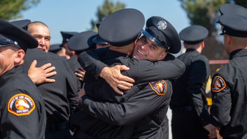 The County of Los Angeles Fire Department (LACoFD) hosted a formal graduation ceremony to commemorate the graduates of Recruit Academy 177 at the Cecil R. Gehr Memorial Combat Training Center on Friday, August 1, 2025.