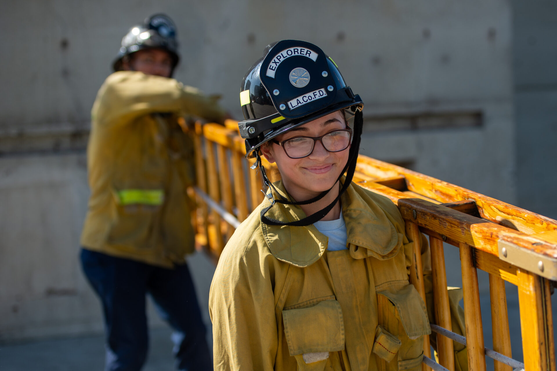 The County of Los Angeles Fire Department’s (LACoFD) Fire Explorer Program hosted a two-day Orientation for 145 incoming Explorers at the Cecil R. Gehr Fire Combat Training Center in unincorporated East Los Angeles on August 9, and 10, 2025.