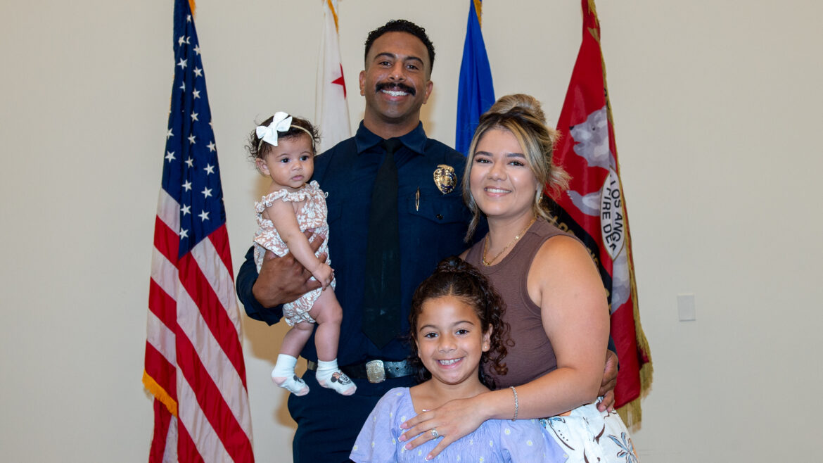 On Thursday, August 28, 2025, the County of Los Angeles Fire Department (LACoFD) Executive team held a promotional ceremony at the Canyon County Community Center in Santa Clarita.