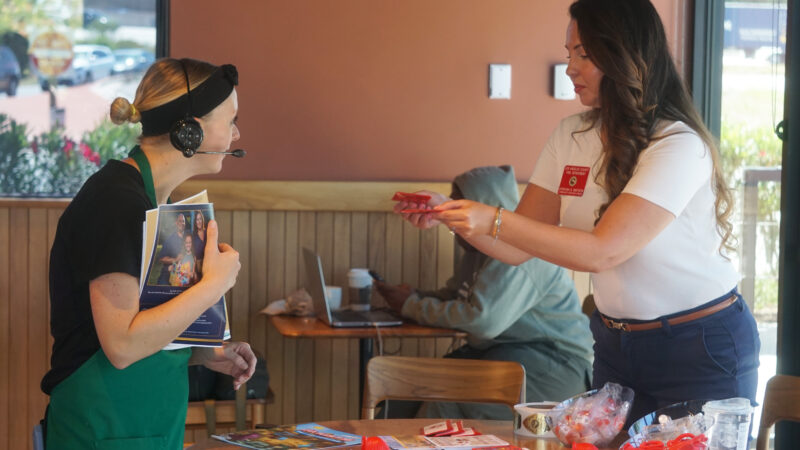 On Thursday, July 24, 2025, the County of Los Angeles Fire Department (LACoFD) Division II team partnered with the City of Baldwin Park to host Coffee with a Firefighter for a morning of learning, community engagement, and fun at Starbucks.