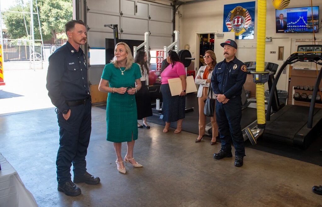 The County of Los Angeles Fire Department (LACoFD) received a generous donation of a new Type 3 engine from Philip Morris International (PMI) U.S. business.