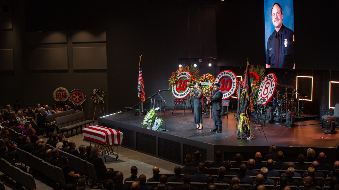 On Wednesday, September 3, 2025, the County of Los Angeles Fire Department (LACoFD) held a Flag Ceremony at Fire Station 32 in the City of Azusa, and a Memorial Service on Thursday, September 4, 2025, at the Whittier Area Community Church to honor the life and memory of Fire Fighter Paramedic (FFPM) Jerry W. Guzman, who passed away unexpectedly on August 15, 2025