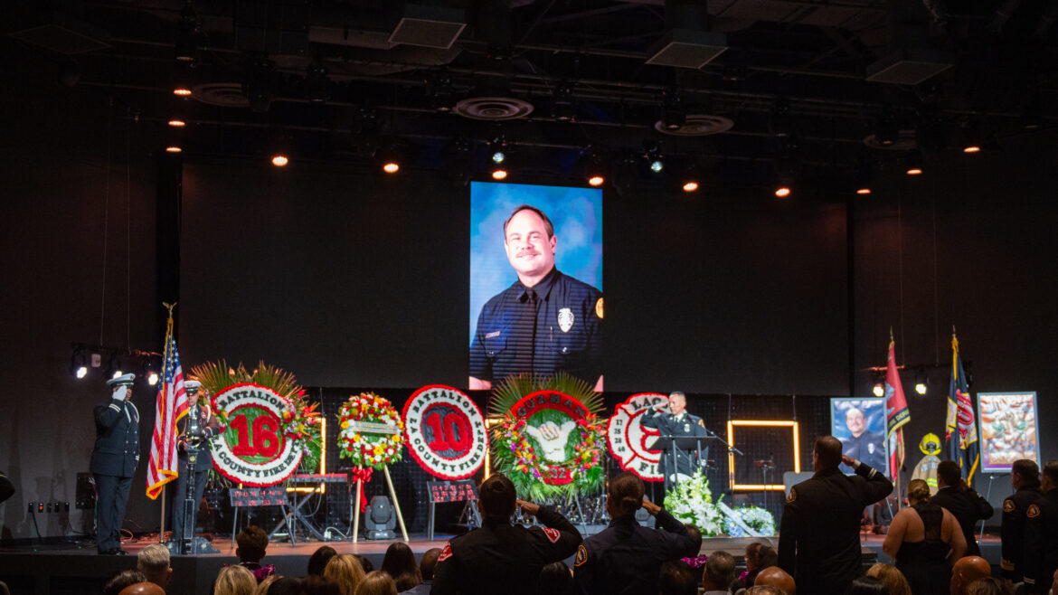 On Wednesday, September 3, 2025, the County of Los Angeles Fire Department (LACoFD) held a Flag Ceremony at Fire Station 32 in the City of Azusa, and a Memorial Service on Thursday, September 4, 2025, at the Whittier Area Community Church to honor the life and memory of Fire Fighter Paramedic (FFPM) Jerry W. Guzman, who passed away unexpectedly on August 15, 2025