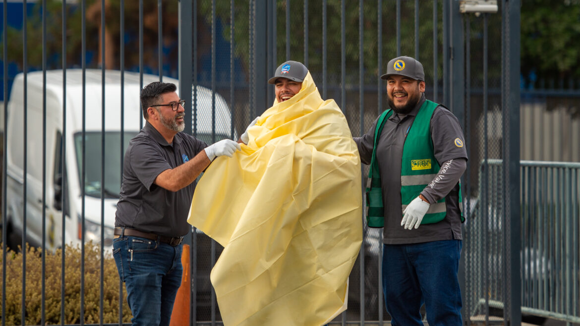 The County of Los Angeles Fire Department (LACoFD) extends its heartfelt congratulations to the 44 California Water Service personnel who recently completed the rigorous 20-hour Federal Emergency Management Agency Community Emergency Response Team (CERT) training in the City of Commerce.