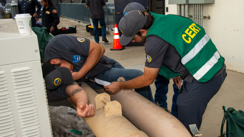 The County of Los Angeles Fire Department (LACoFD) extends its heartfelt congratulations to the 44 California Water Service personnel who recently completed the rigorous 20-hour Federal Emergency Management Agency Community Emergency Response Team (CERT) training in the City of Commerce.