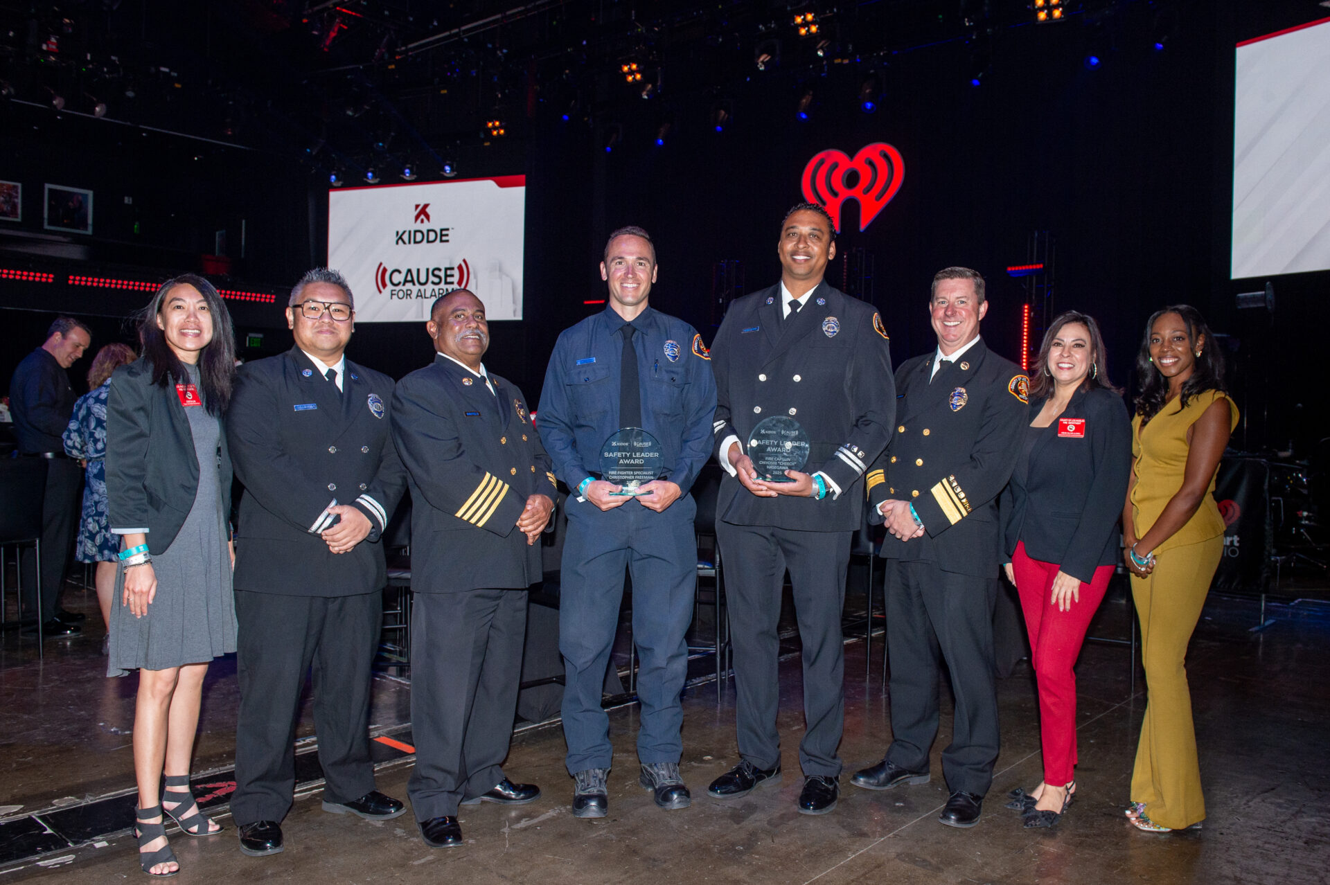 The County of Los Angeles Fire Department (LACoFD) is proud to have two dedicated team members who were honored by Kidde, iHeart, and The Home Depot on Monday, October 13, 2025, at the iHeart Radio Theater in Burbank.