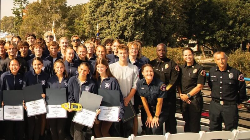 The County of Los Angeles Fire Department’s (LACoFD) Lifeguard Division held a graduation ceremony for this year’s cadre of Junior Lifeguard Cadets on Sunday, October 12, 2025, in Marina del Rey.