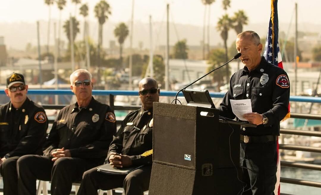 The County of Los Angeles Fire Department’s (LACoFD) Lifeguard Division held a graduation ceremony for this year’s cadre of Junior Lifeguard Cadets on Sunday, October 12, 2025, in Marina del Rey.