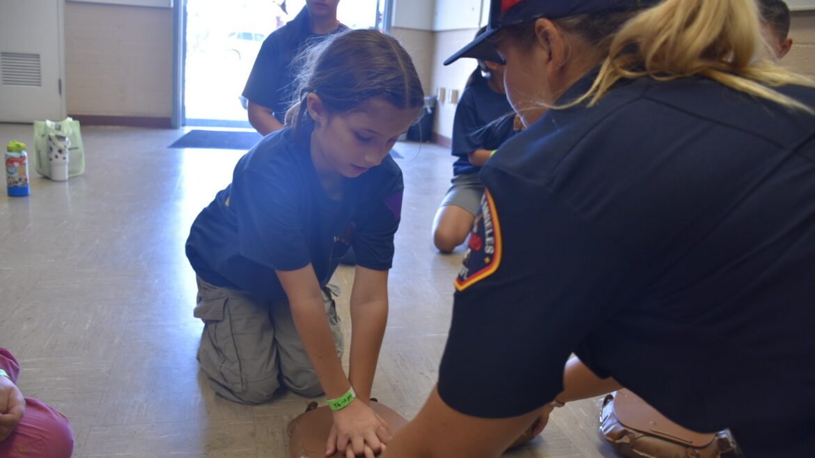 The 12th annual Girls’ Fire Camp was hosted at the County of Los Angeles Fire Department’s (LACoFD) Cecil R. Gehr Training Center in East Los Angeles on Saturday, October 4, 2025.