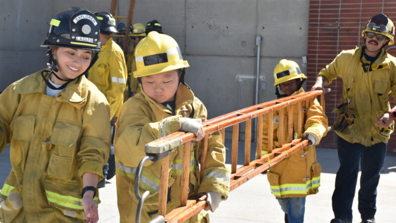 The 12th annual Girls’ Fire Camp was hosted at the County of Los Angeles Fire Department’s (LACoFD) Cecil R. Gehr Training Center in East Los Angeles on Saturday, October 4, 2025.