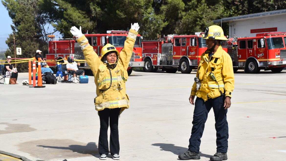 The 12th annual Girls’ Fire Camp was hosted at the County of Los Angeles Fire Department’s (LACoFD) Cecil R. Gehr Training Center in East Los Angeles on Saturday, October 4, 2025.
