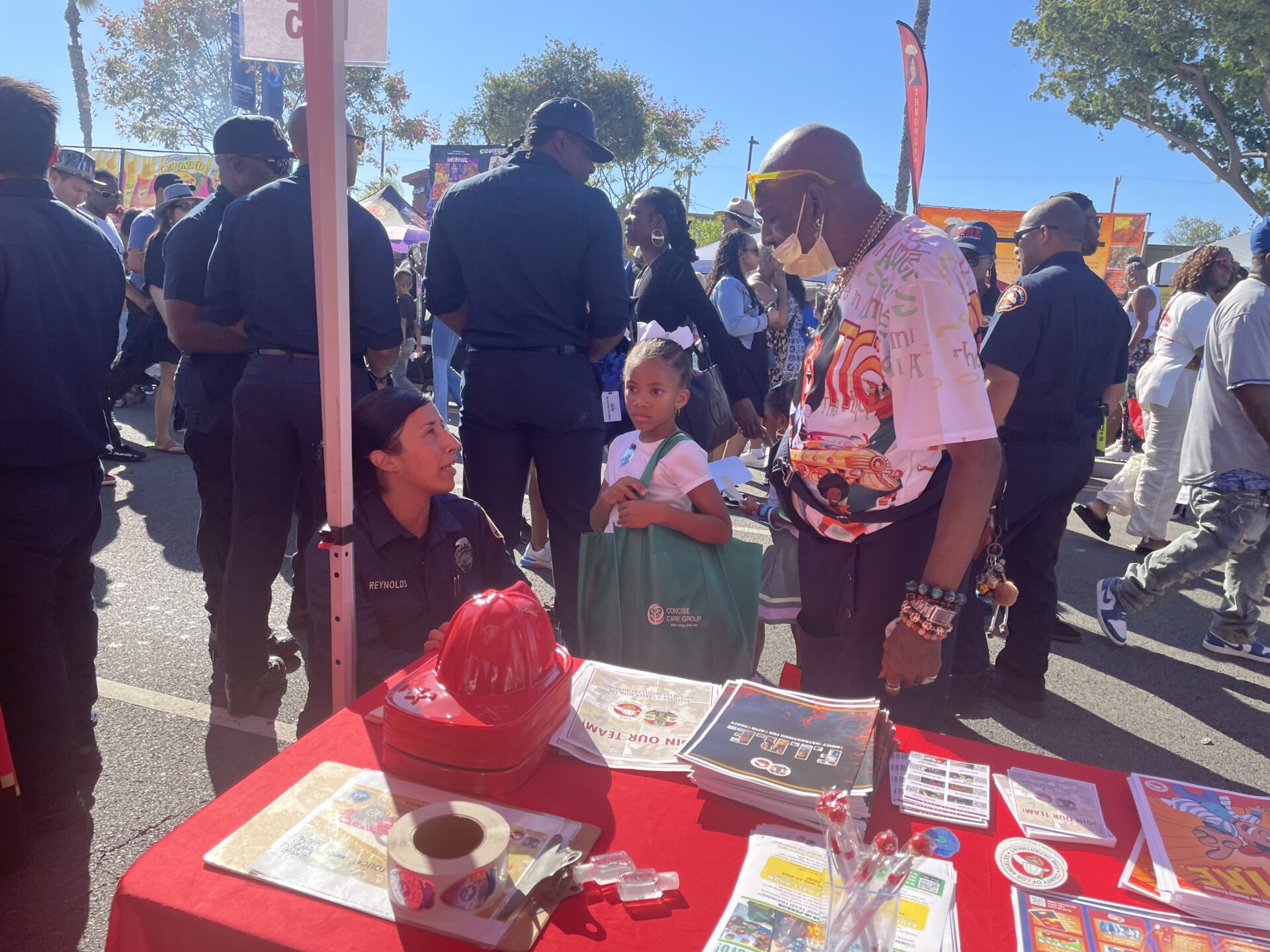 On Saturday, October 18, 2025, the County of Los Angeles Fire Department’s (LACoFD) Office of Diversity, Equity, and Inclusion was joined by the Lifeguard, Forestry, and Communications Divisions as well as the Stentorians of Los Angeles County at the 20th Annual Taste of Soul Family Festival.