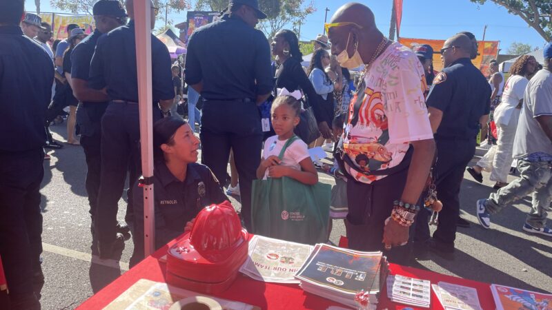 On Saturday, October 18, 2025, the County of Los Angeles Fire Department’s (LACoFD) Office of Diversity, Equity, and Inclusion was joined by the Lifeguard, Forestry, and Communications Divisions as well as the Stentorians of Los Angeles County at the 20th Annual Taste of Soul Family Festival.