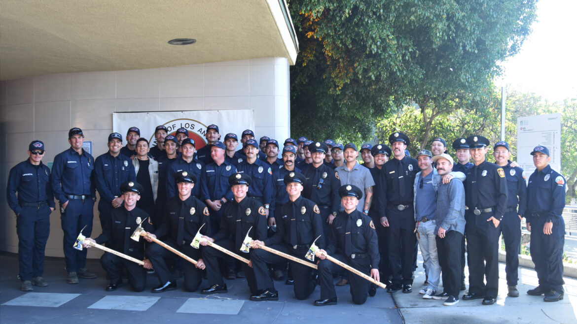 On Friday, October 24, 2025, the County of Los Angeles Fire Department (LACoFD) hosted a formal graduation ceremony to celebrate Recruit Academy 178 at the Rosco C. Ingalls Auditorium at East Los Angeles College.