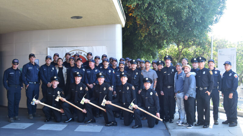 On Friday, October 24, 2025, the County of Los Angeles Fire Department (LACoFD) hosted a formal graduation ceremony to celebrate Recruit Academy 178 at the Rosco C. Ingalls Auditorium at East Los Angeles College.