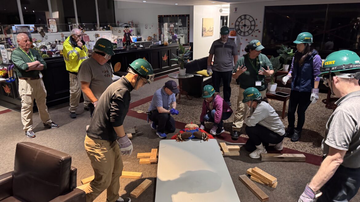 LACoFD celebrates participants who completed the 20-hour CERT courses recently held in San Dimas, Agoura Hills, and East Los Angeles.