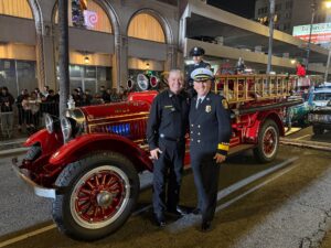 LACoFD Participates in Annual Hollywood Christmas Parade