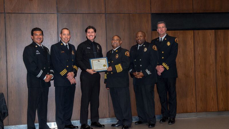 On Tuesday, January 13, 2026, the County of Los Angeles Fire Department (LACoFD) honored the achievements of the six firefighters who successfully completed the Paramedic Training Institute (PTI) paramedic program.