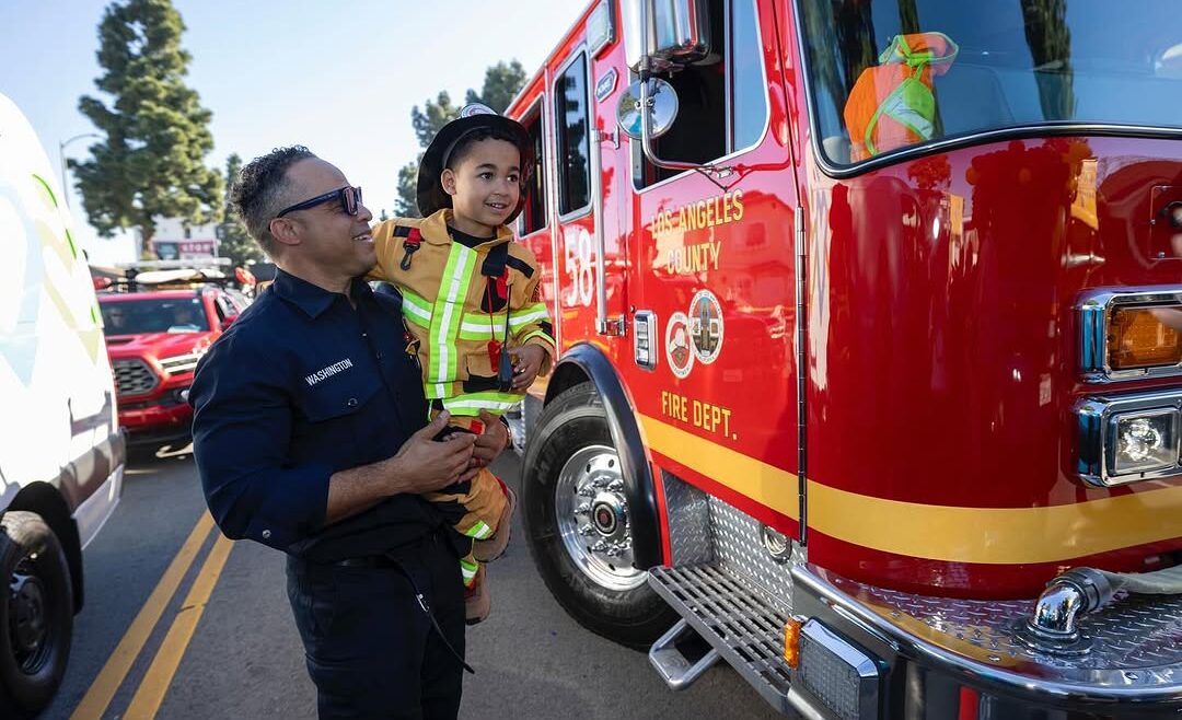 The County of Los Angeles Fire Department (LACoFD) proudly participated in the 41st Annual Kingdom Day Parade on Monday, January 19, 2026.