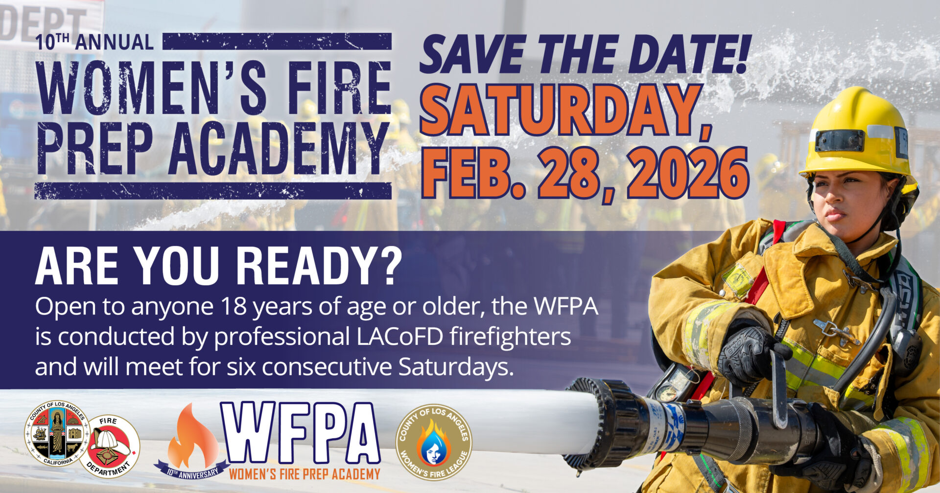 LACoFD’s 10th Annual Women’s Fire Prep Academy