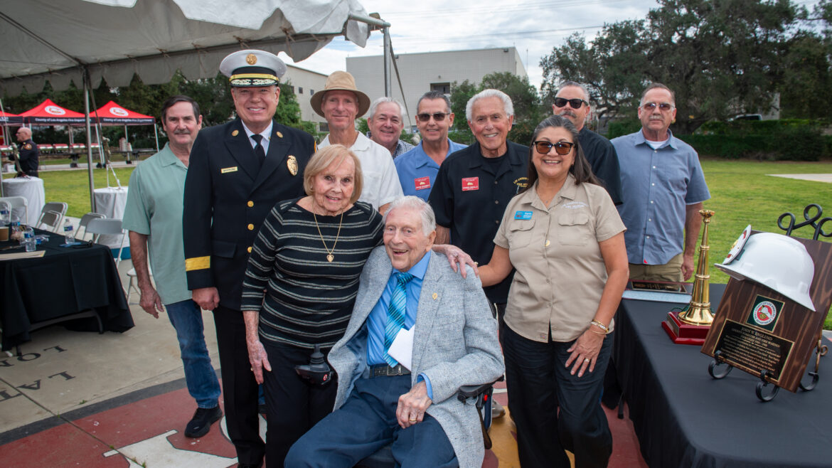 On Thursday, February 5, 2026, the County of Los Angeles Fire Department (LACoFD) hosted a recognition ceremony in honor of our retired Fire Chief, John W. Englund