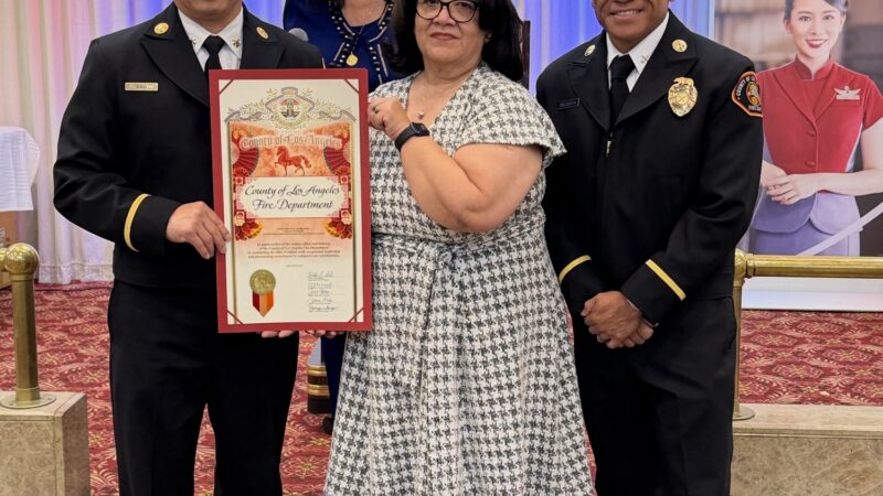 The Los Angeles County Fire Department (LACoFD) and LACoFD Asian Pacific Islander (API) Association celebrated Lunar New Year on Friday, January 30, 2026, at the Chinese Employees Association of Los Angeles County reception, held at the NBC Seafood Restaurant.