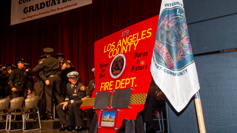 On Friday, March 6, 2026, the County of Los Angeles Fire Department (LACoFD) celebrated the graduation of Recruit Class 179 at East Los Angeles College’s Rosco C. Ingalls Auditorium.