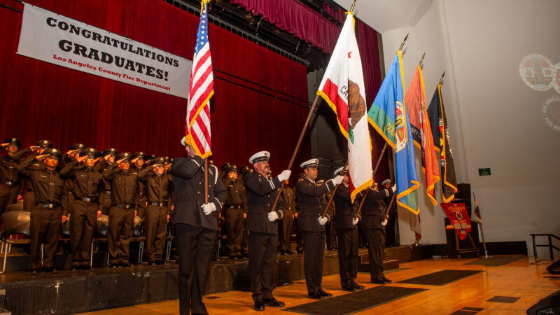 On Friday, March 6, 2026, the County of Los Angeles Fire Department (LACoFD) celebrated the graduation of Recruit Class 179 at East Los Angeles College’s Rosco C. Ingalls Auditorium.
