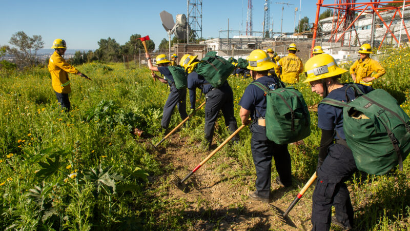 The County of Los Angeles Fire Department (LACoFD), in collaboration with the Women’s Fire League, hosted the first day of the 10th Annual Women’s Fire Prep Academy (WFPA) at the Cecil R. Gehr Memorial Combat Training Center in unincorporated East Los Angeles.