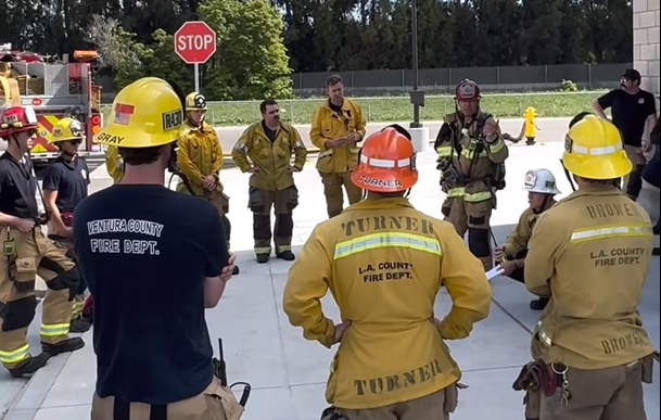Joint Training Exercise with the Ventura County Fire Department