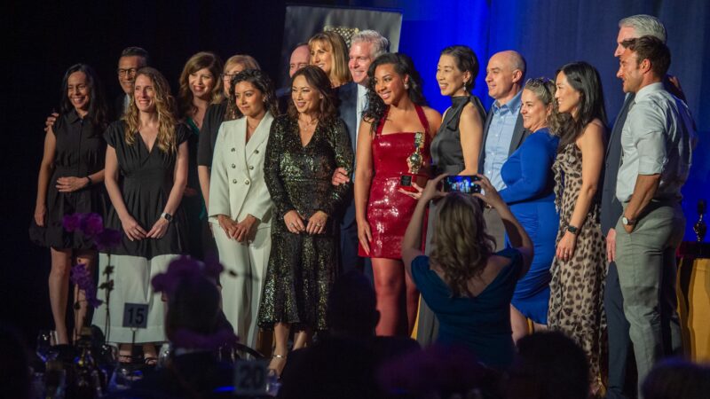On Saturday, March 21, 2026, members of the County of Los Angeles Fire Department and Los Angeles City Fire Department joined the Radio and Television News Association (RTNA) at the Universal Hilton to celebrate the 76th Annual Golden Mike Awards.