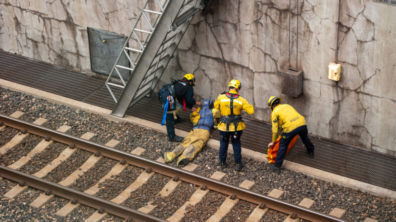 On Sunday, March 22, 2026, the County of Los Angeles Fire Department (LACoFD) participated in the Alameda Corridor Transportation Authority's (ACTA) annual training exercise.
