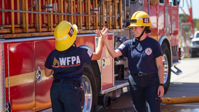 On Saturday, April 4, 2026, the County of Los Angeles Fire Department (LACoFD) and Women’s Fire League tenth annual Women’s Fire Prep Academy (WFPA) concluded with 66 participants successfully completing the rigorous training.
