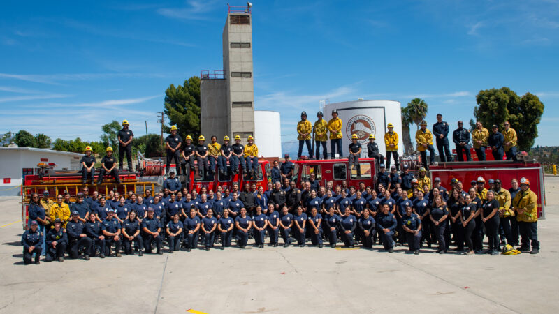 On Saturday, April 4, 2026, the County of Los Angeles Fire Department (LACoFD) and Women’s Fire League tenth annual Women’s Fire Prep Academy (WFPA) concluded with 66 participants successfully completing the rigorous training.