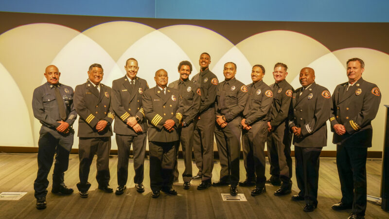 On Friday April 17, 2026, the County of Los Angeles Fire Department (LACoFD) honored the achievements of four firefighters and one ocean lifeguard specialist who successfully completed the UCLA Paramedic Program. A separate cohort of twelve firefighters also successfully completed the Paramedic Training Institute Paramedic Program on Wednesday April 22, 2026.