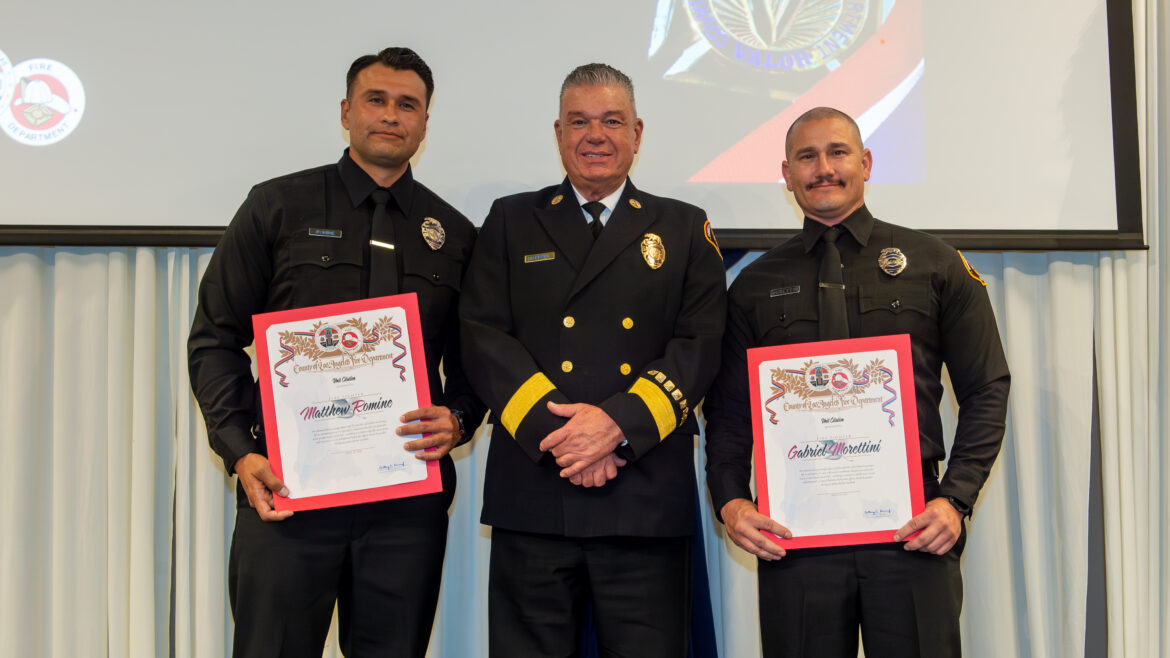 The County of Los Angeles Fire Department (LACoFD) celebrated Department honorees at the 2026 Valor and Exemplary Service Awards Ceremony on Sunday, April 26, 2026.