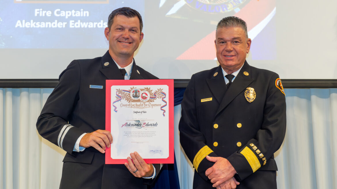 The County of Los Angeles Fire Department (LACoFD) celebrated Department honorees at the 2026 Valor and Exemplary Service Awards Ceremony on Sunday, April 26, 2026.