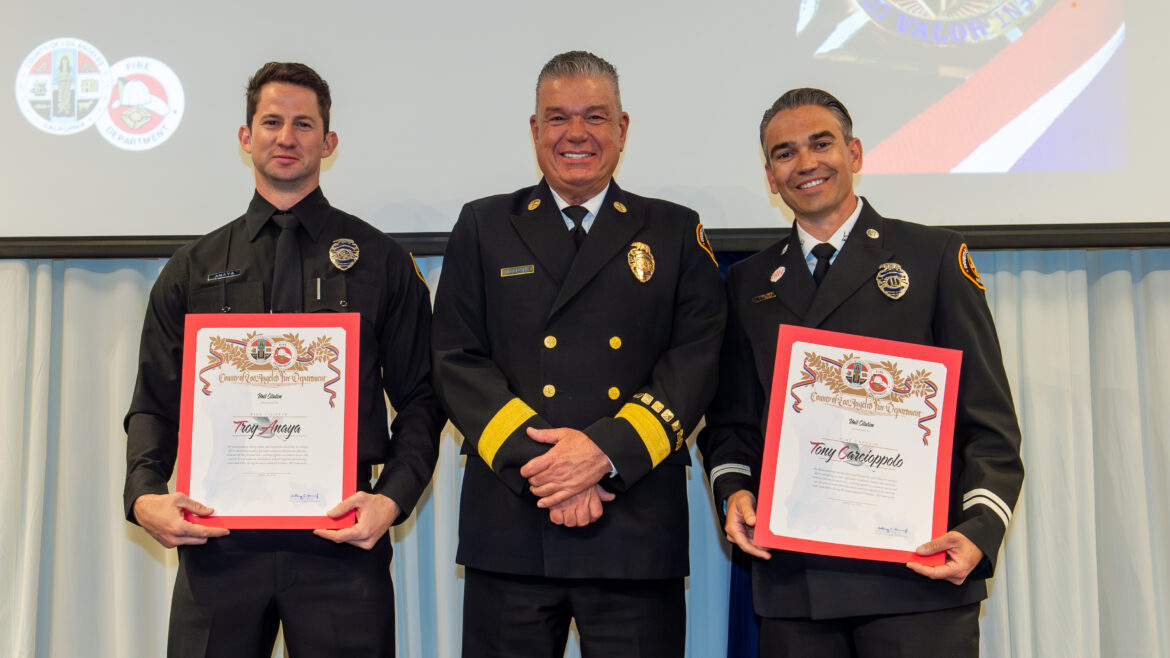 The County of Los Angeles Fire Department (LACoFD) celebrated Department honorees at the 2026 Valor and Exemplary Service Awards Ceremony on Sunday, April 26, 2026.