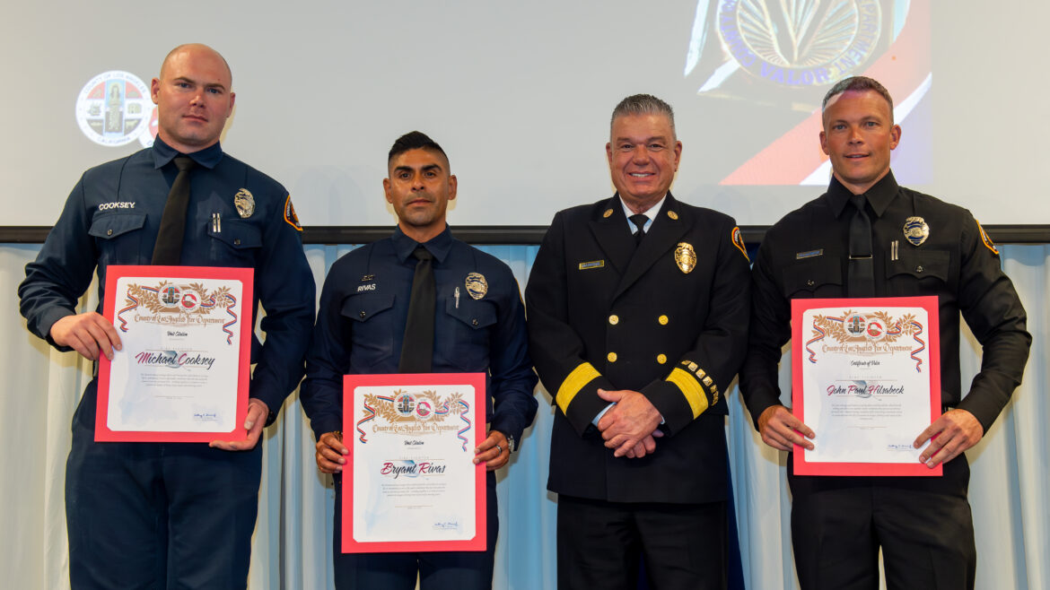 The County of Los Angeles Fire Department (LACoFD) celebrated Department honorees at the 2026 Valor and Exemplary Service Awards Ceremony on Sunday, April 26, 2026.