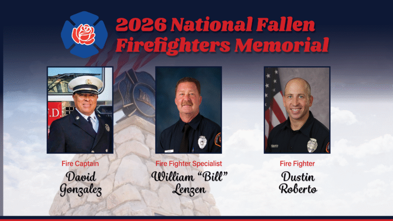 The National Fallen Firefighters Foundation (NFFF) honored over 200 firefighters who died in the line of duty in 2025 and previous years at the NFFF Memorial in Emmitsburg, Maryland, on Saturday, May 2, and Sunday, May 3, 2026.