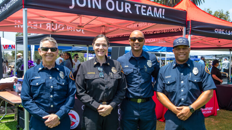 The County of Los Angeles Fire Department was proud to join County of Los Angeles Fifth District Supervisor Kathryn Barger at the 28th Annual Tribute to Veterans and Military Families event on Saturday, May 23, 2026 at the Arcadia County Park.