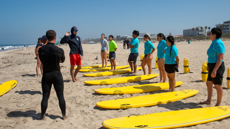 On Saturday, May 30 and Sunday, May 31, the County of Los Angeles Fire Department (LACoFD) Lifeguard Division was joined by the Women’s Fire League and Office of Diversity, Equity, and Inclusion hosted the fifth annual Women’s Lifeguard Prep Academy (WLPA) in Playa del Rey.