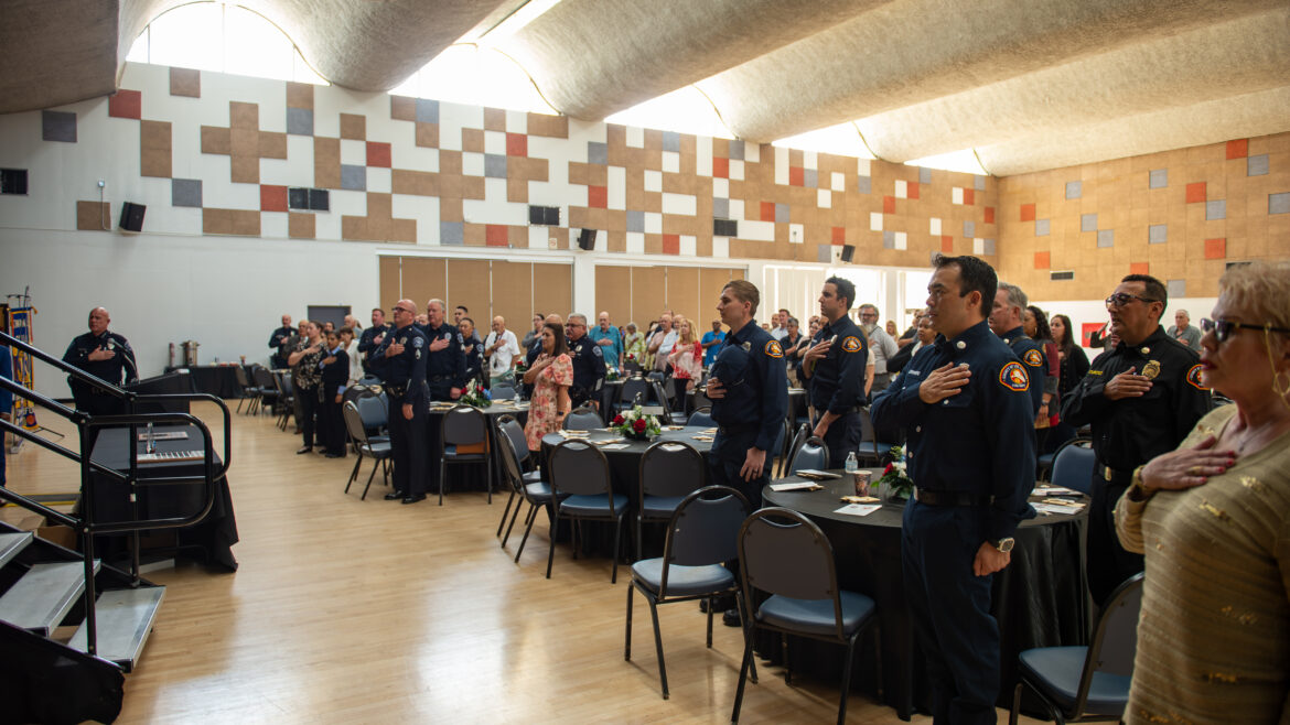 On Wednesday, June 3, 2026, the City of Hawthorne, in collaboration with the local Kiwanis and Rotary Clubs, honored County of Los Angeles Fire Department (LACoFD) Fire Captain Derek Urwin as the city’s Firefighter of the Year.