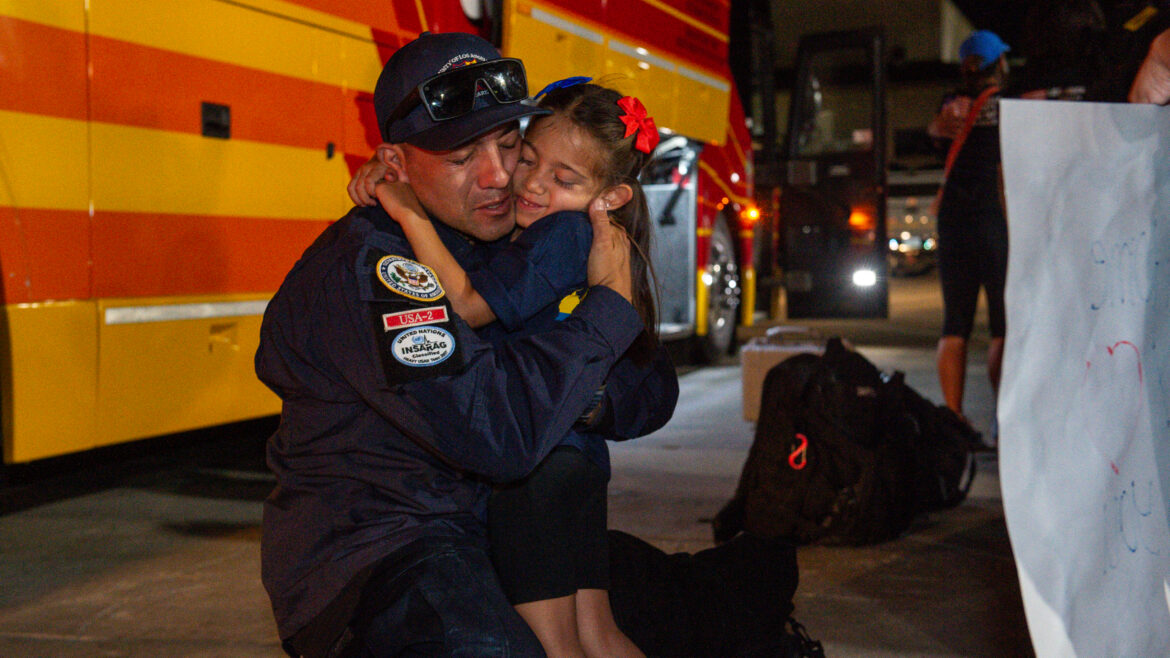 The County of Los Angeles Fire Department’s (LACoFD) urban search and rescue (USAR) team, known internationally as USA-2, returned home the evening of Monday, July 16, 2026, following an 11-day deployment to Venezuela.