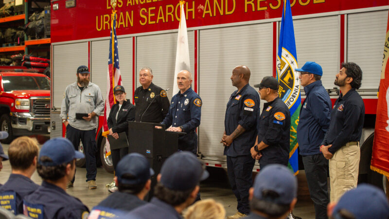 The County of Los Angeles Fire Department’s (LACoFD) urban search and rescue (USAR) team, known internationally as USA-2, returned home the evening of Monday, July 16, 2026, following an 11-day deployment to Venezuela.