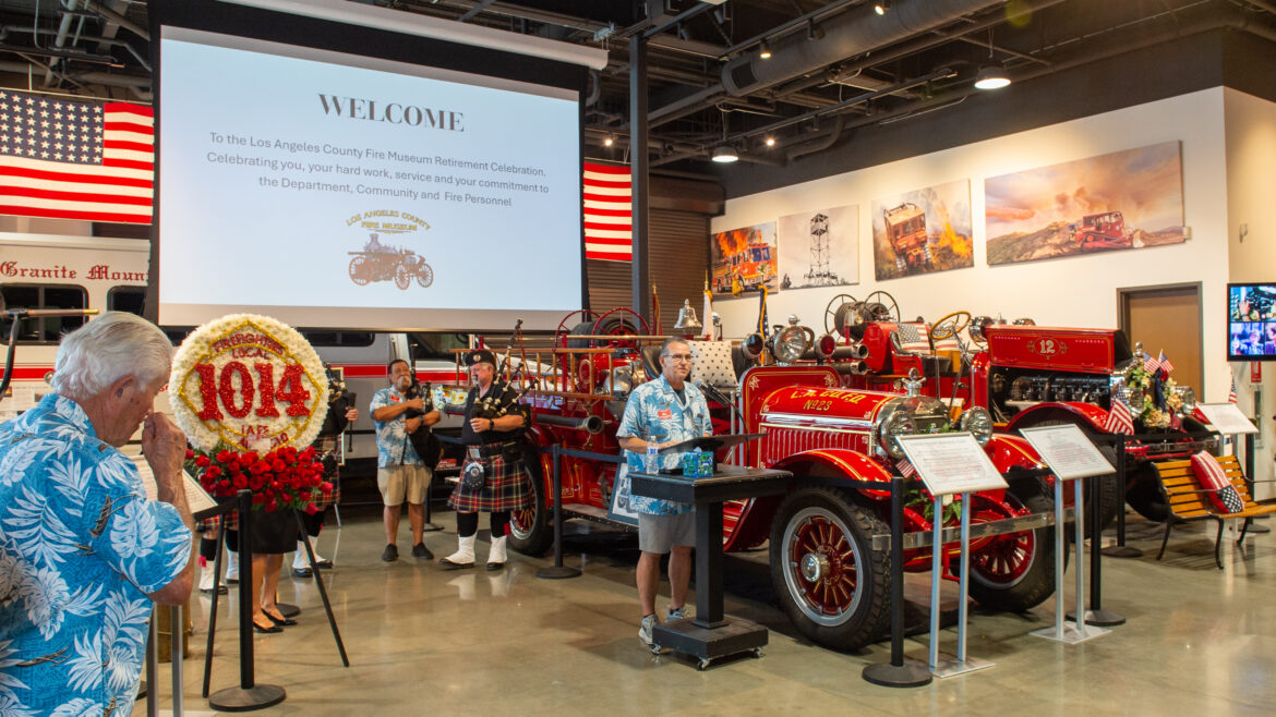 The Los Angeles County Fire Museum hosted the 7th annual retiree celebration on Tuesday, July 21, 2026. This annual event brought together retirees, family, friends, and former colleagues to honor retirees for their years of dedicated service to the Department and celebrate the beginning of a new chapter.